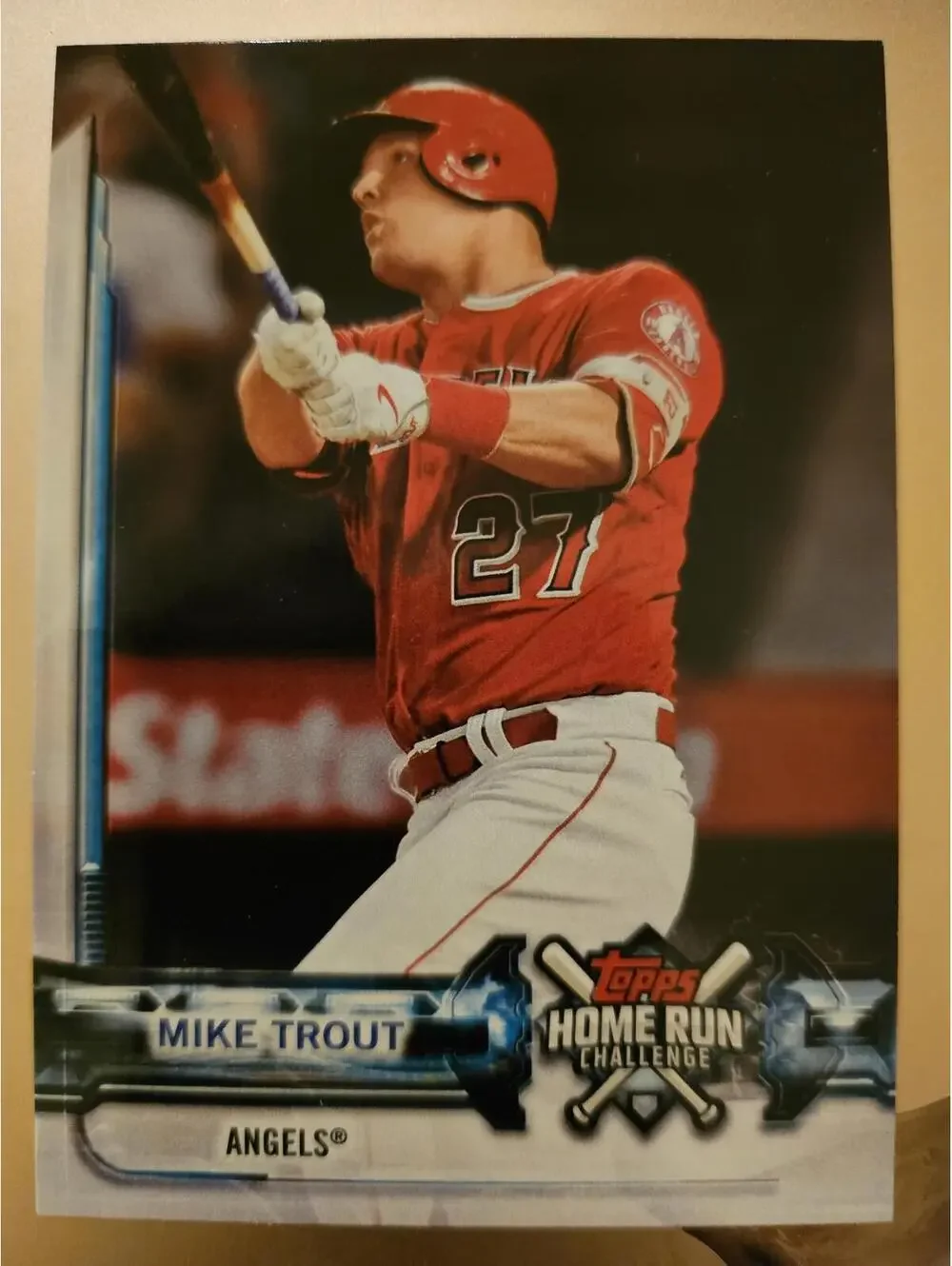 Mike Trout - 2018 Topps Homerun Challenge Insert - #HRC-MT - RAW Mint